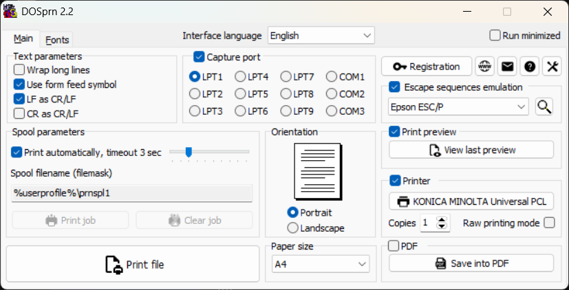 Support all kind of windows printer